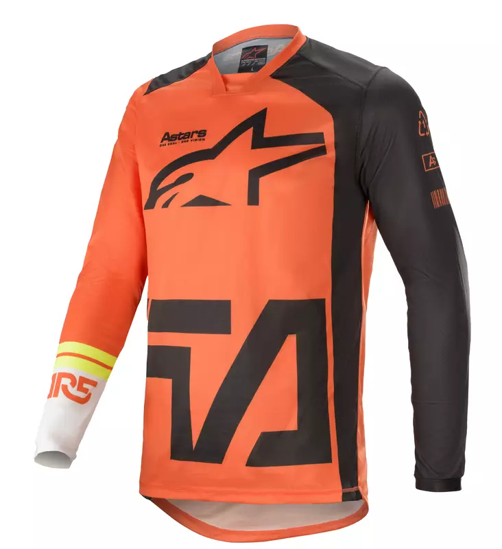 Crosströja Alpinestars Racer Compass orange/grå/vit - Crosströjor - D347184 - 1