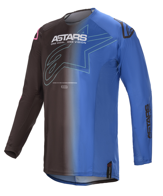 Crosströja Alpinestars Techstar Phantom, svart/blå - Crosströjor - D346794 - 2