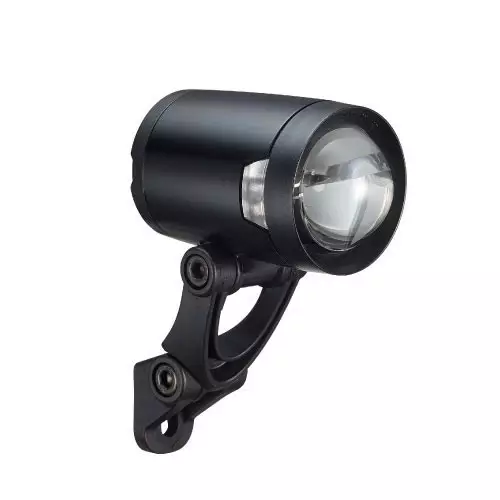 Framlampa för navdynamo HERRMANS H-Black Pro, svart - Lyktor och delar - 4099-0154 - 1