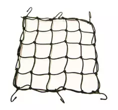 Forte Lastnät , Svart, 38 x 38cm - MC Draglinor och transport produkter - 307-71454 - 1