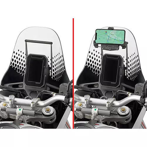 Givi FAIR. UPP.BRACK. DUCATI DESERT X 937 22 - MC Vindrutor - 323-FB7414 - 1