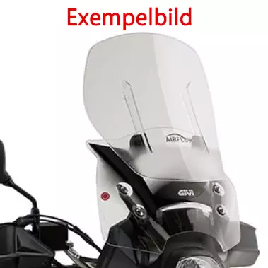 Givi Vindruta sliding airflow, klar 63,5 x 35 cm, Honda CRF1000L Africa Twin (2016-2019) - MC Vindrutor - 323-AF1144 - 1