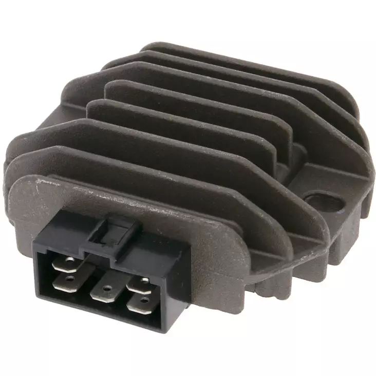 Voltregulator, 2-rader 5-stift, Aprilia- / Gilera- / Piaggio-skotrar Insprutning - Spänningsregulatorer - 303-0104 - 1