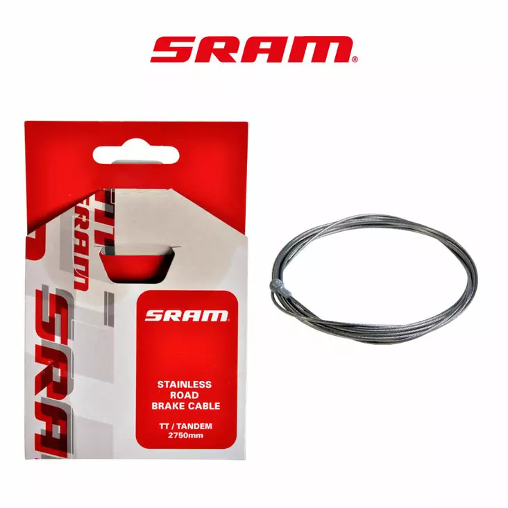 Bromswire SRAM landsväg 2750mm TT & tandem - Bromsvajrar - 007118009004 - 1