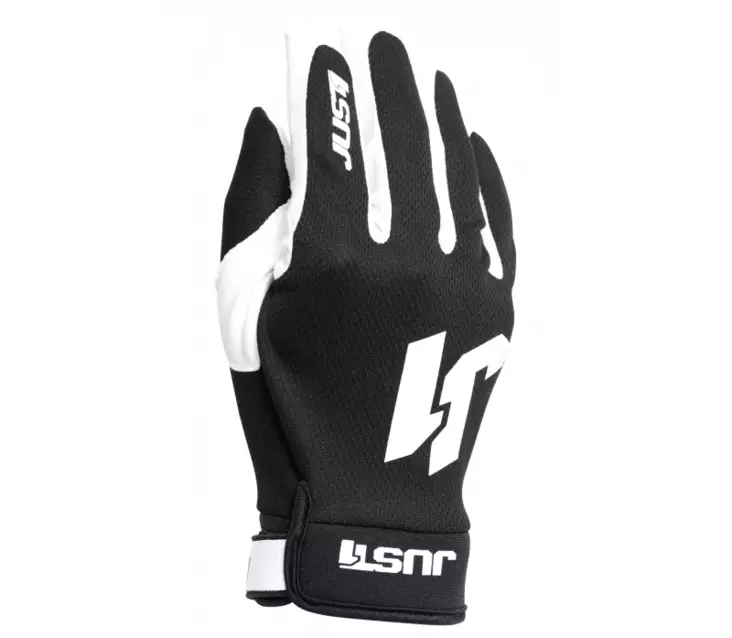 Just1 Crosshandske Junior J-Flex 2.0, svart/ vit - Barn crosshandskar - 605-232024 - 2