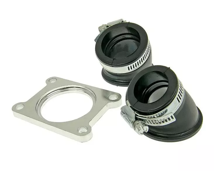 Förgasarfläns Racing, Ø24&32mm, Aprila SX,RX 06- / Derbi Senda 98- / Gilera SMT - Förgasarfläns - 302-0394 - 1