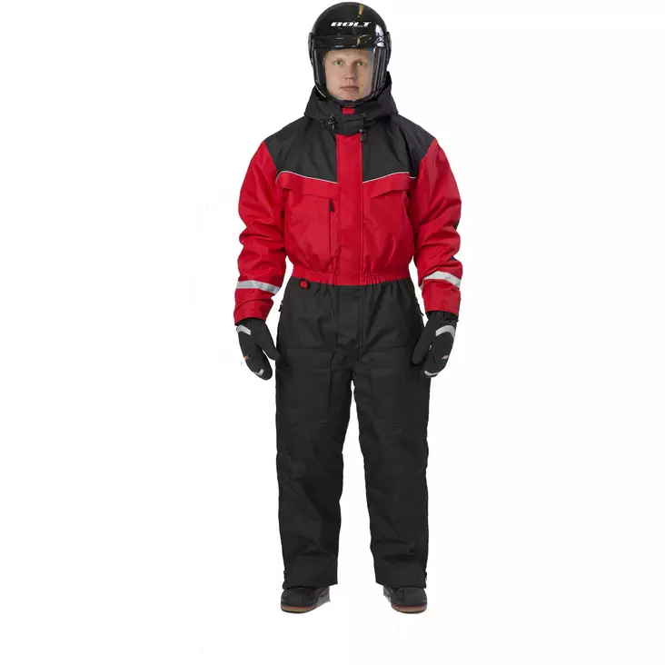 Skoteroverall Lapland Safari, svart/röd - Skoteroveraller - 633-7282-54 - 1