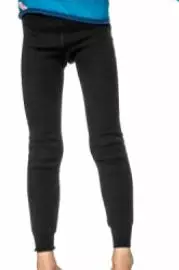 Woolpower KIDS Long Johns 200 Svart 104 (3-4 yrs) - Underställ - 582-8486-104 - 1