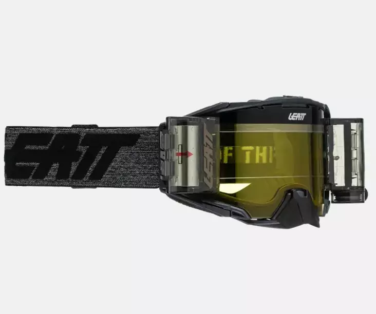 Leatt Goggle Velocity 6.5 Roll-Off Graphene Gul 70% - Crossglasögon - 684-21304 - 1