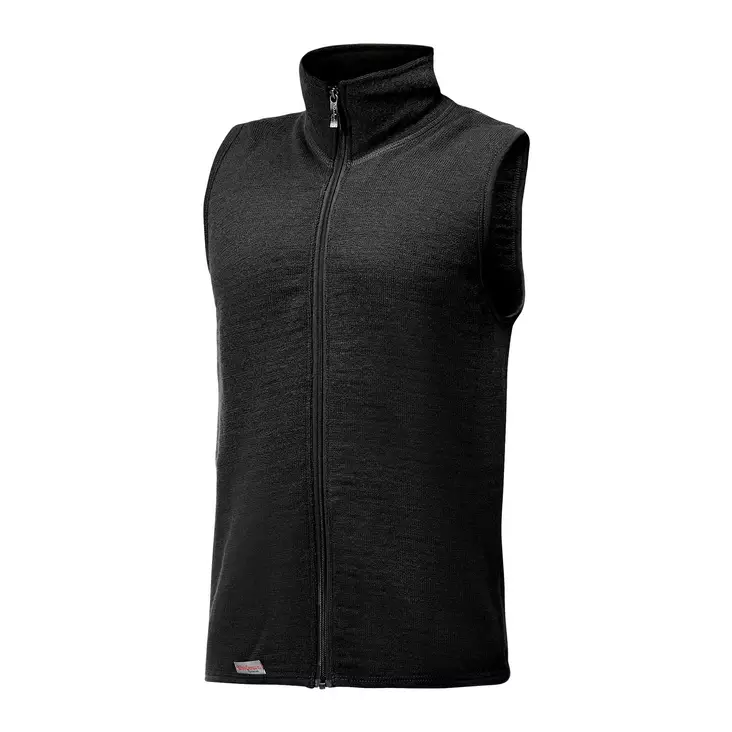Väst Woolpower Vest 400, svart - Underställ - 582-724404 - 2