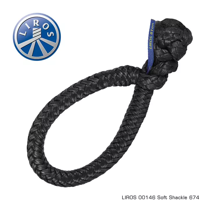 Liros Soft Shackle 1,5t, svart - Schackel - 505-00146-0090-674 - 1