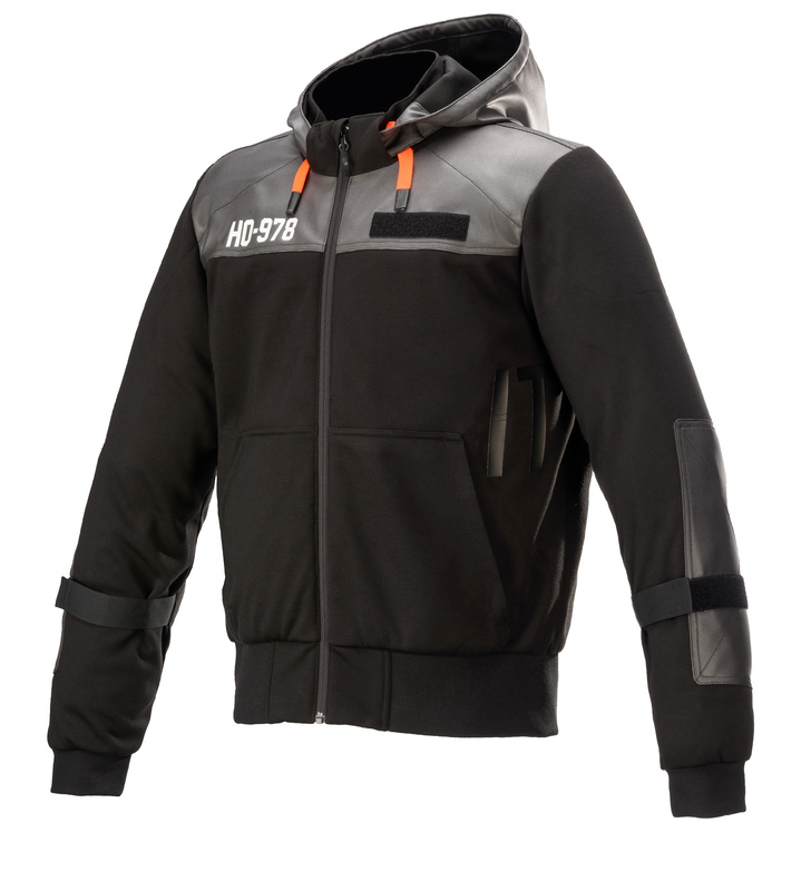 Hoodie Alpinestars X Diesel Shotaro, svart - MC jackor - D373784 - 1