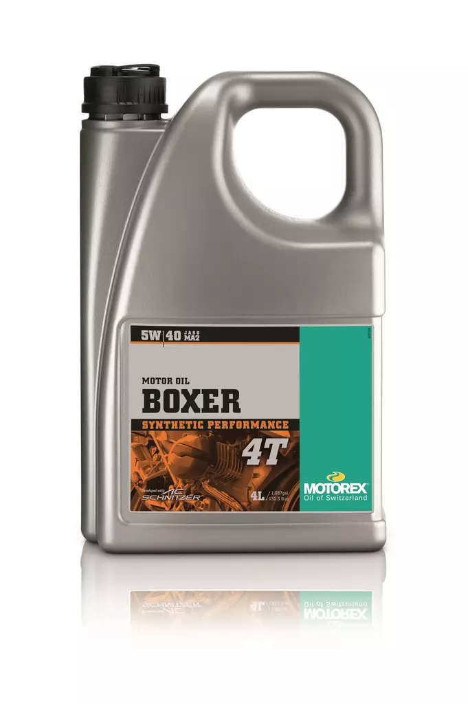 Motorex Boxer 4T 5W/40 4 ltr (4) - 4-T Motoroljor - 552-136-004 - 1