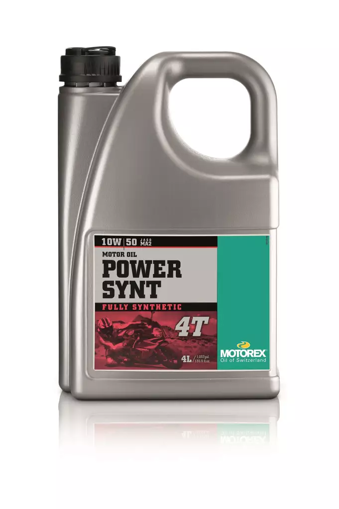 Motorex Power Synt 4T 10W/50 4 ltr (4) - 4-T Motoroljor - 552-169-004 - 1
