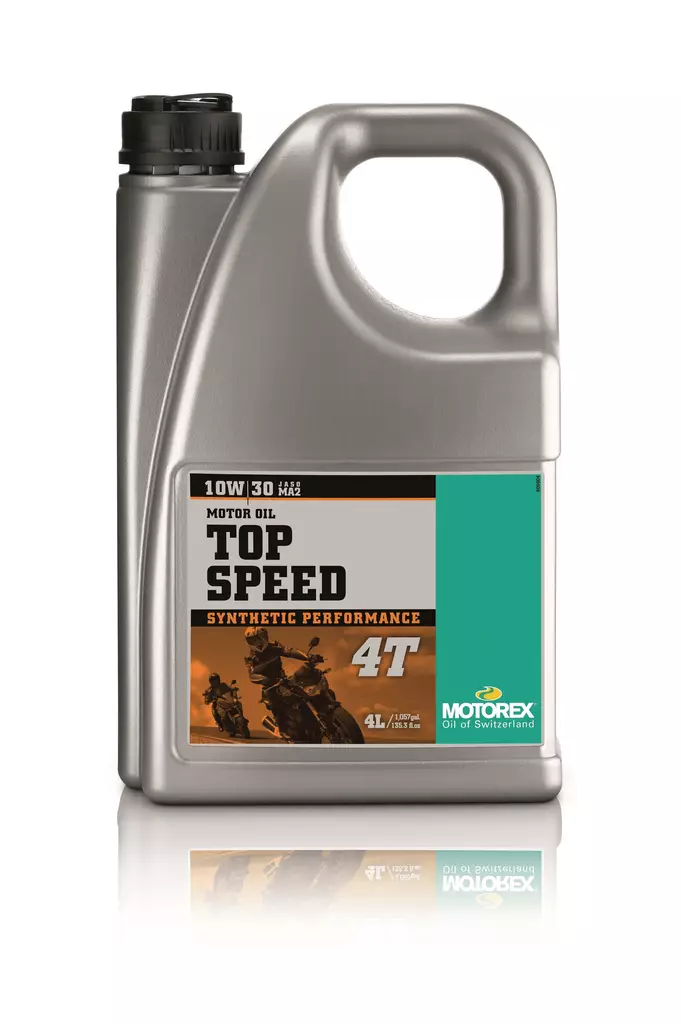 Motorex Top Speed 4T 10W/30 4 ltr (4) - 4-T Motoroljor - 552-193-004 - 1