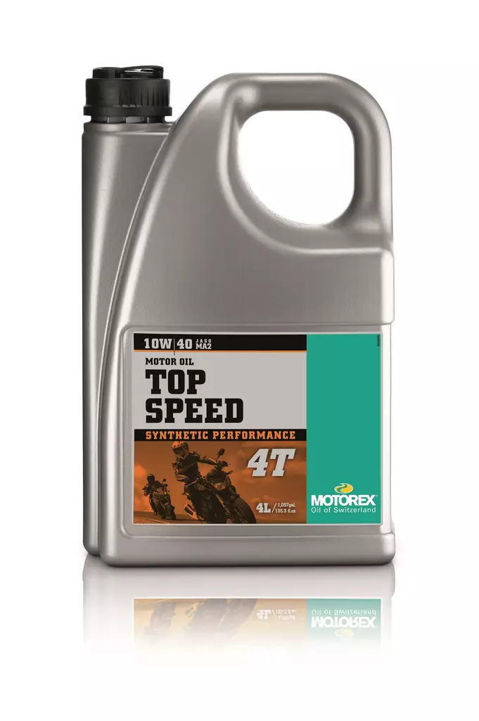 Motorex Top Speed 4T 10W/40 4 ltr (4) - 4-T Motoroljor - 552-196-004 - 1