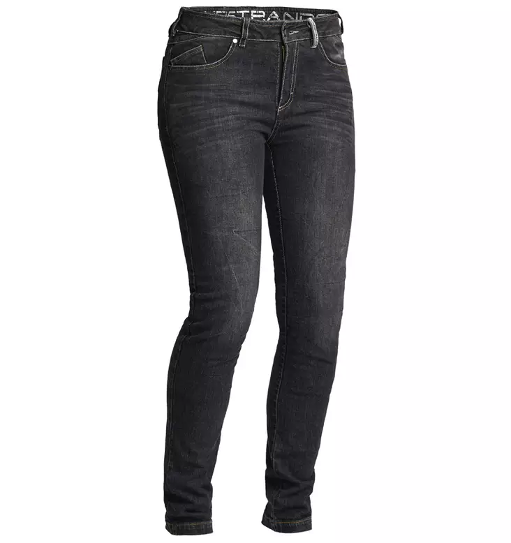 Jeans Lindstrands Mayson Dam, svart - MC byxor - 720-53420300-34 - 1