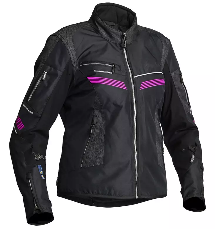 Lindstrands Textiljacka Zhiva Svart 34 - MC jackor - 720-53500000-34 - 1