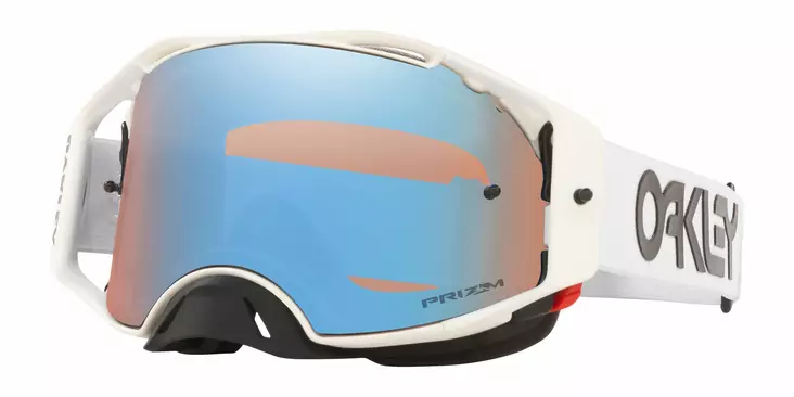 Oakley Airbrake MX factory pilot white prizm mx sapphire prizm iridium - Crossglasögon - 670-7046-94 - 1