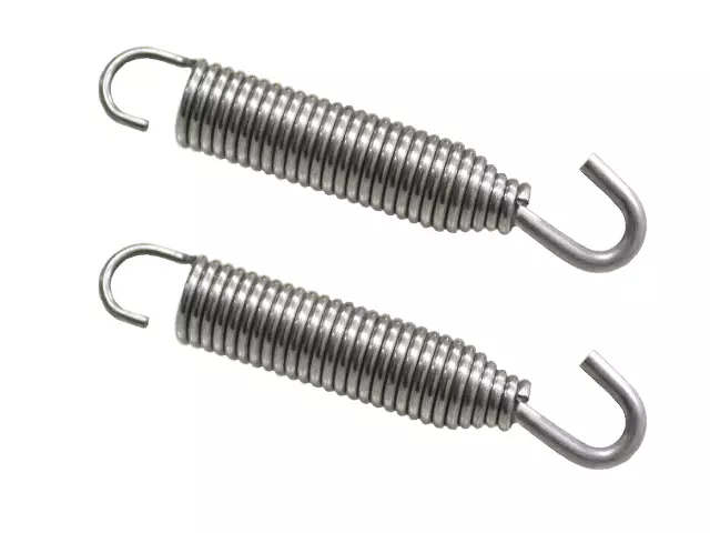 Avgasfjäder 2st 67mm - Motocross avgasssystem fjäder - 395-02014 - 1