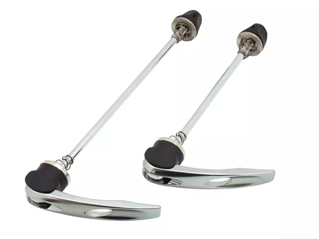 Snabbaxelset CAVO, för framnav 125 mm och baknav 165 mm, svart/titan - Nav övriga delar - 44-614 - 1