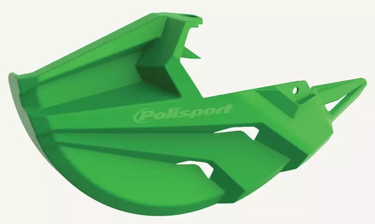 Polisport Parcial Disk Protector Green - Motocross gaffelbensskydd - 179-8155000004 - 1