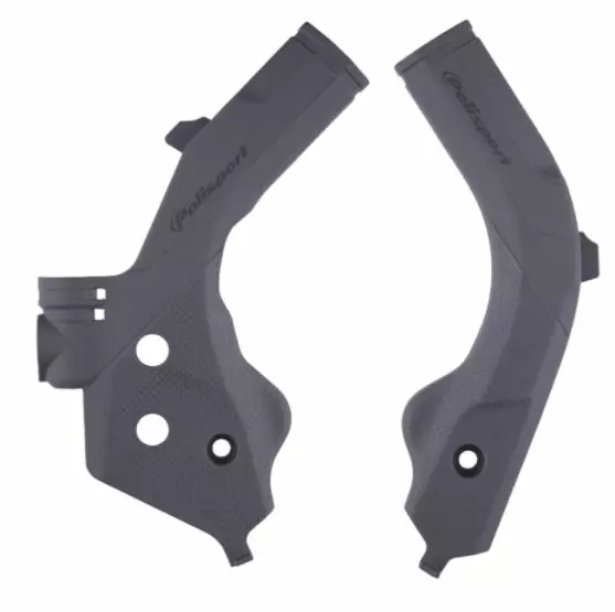 Polisport frame protector Husqvarna TC/FC (19) TE/FE (20) Nardo Grey - Motocross ramskydd - 179-8470700004 - 1