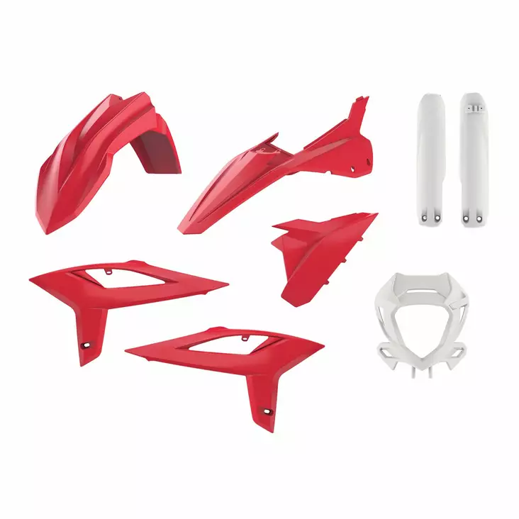 Polisport Full enduro kit w/ mask Beta RR (20->) oem racing - Motocross plastsats - 178-91024 - 1