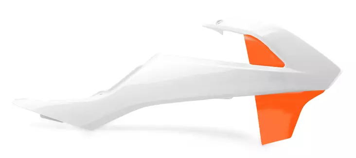 Polisport kylarskydd KTM SX65 (16-23) OEM 2019, Vit KTM/Orange KTM - Motocross kylargaller - 176-8417900004 - 1