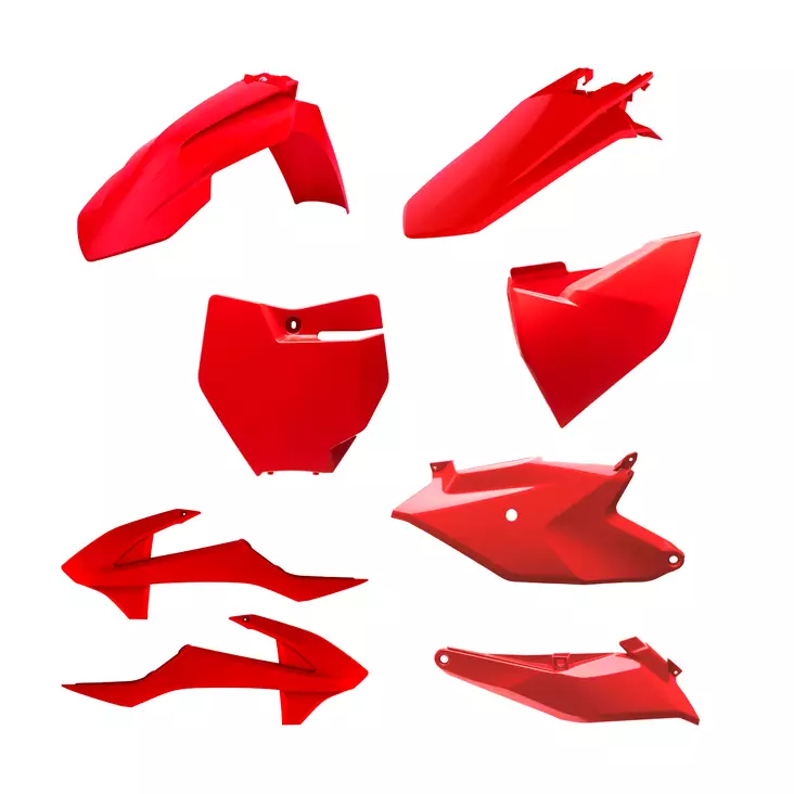 Polisport Plastic Kit MC 85 (21) SX85 (18->) RED - Motocross plastsats - 178-91084 - 1