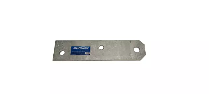 Qvarken Rakt ledstål 340x80x8mm, varmförzinkat stål - Ankartillbehör - 103-20-0004 - 1