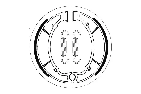SBS Bromssko 2064 - MC Bromsskor - 23-2064 - 1
