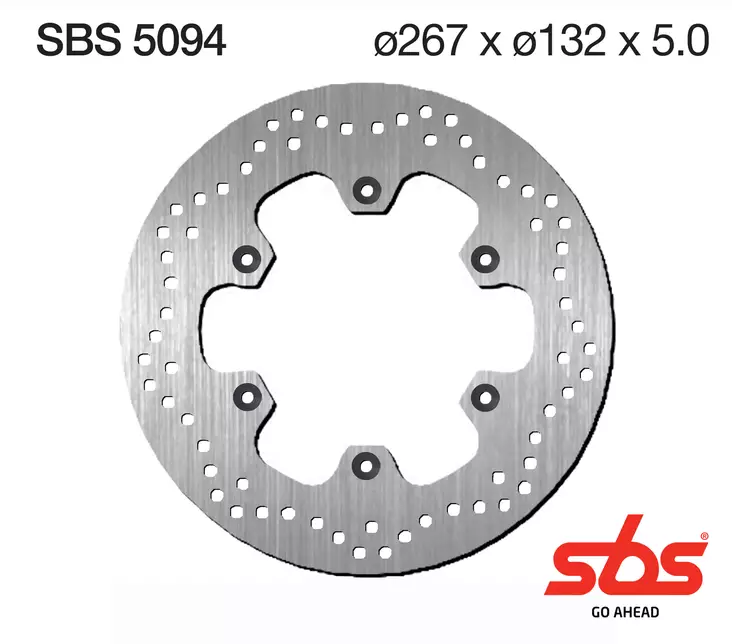 SBS Bromsskiva Standard - MC Bromsskivor - 230-5094 - 1