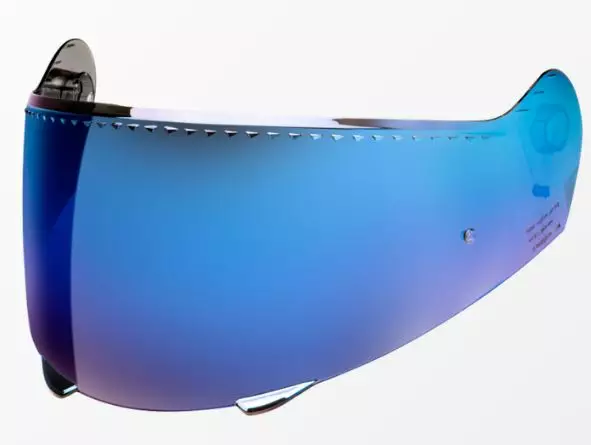 Schuberth R2 blå spegel visir, AF färdig - Visir - 511-1706-4 - 1