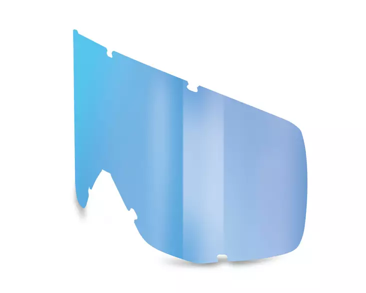 Scott lens 80-, single,blue chrome - Glasögon linser - 628-170-4 - 1
