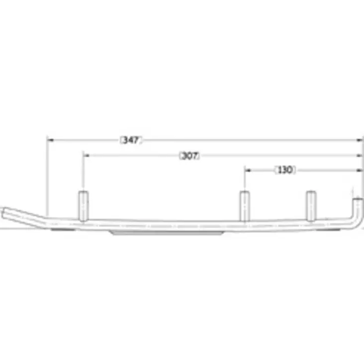 Sno-X Defender Styrstål Lynx/ Polaris/ Ski-Doo - Snöskoter styrskenor - 881-0464 - 1