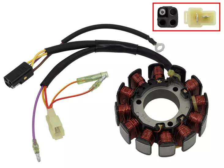 Sno-X Stator, Arctic Cat - Snöskoter stator - 81-01384 - 1
