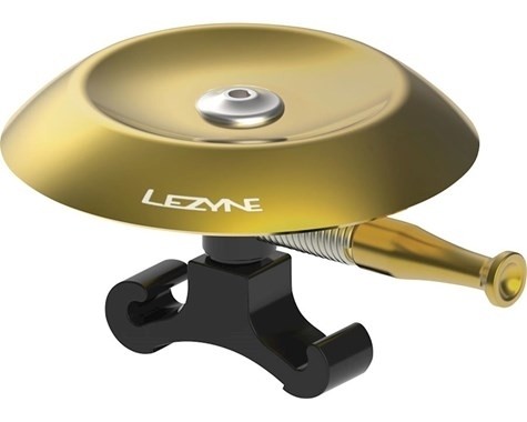Ringklocka LEZYNE flat, aluminium, svart - Ringklockor - BL-CLSBRS-V104 - 2