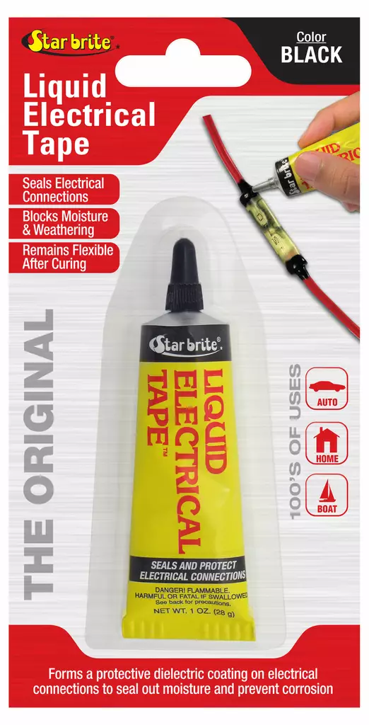Liquid Electrical Tape Black svart 28g - Underhållsprodukter - 136-84154 - 1