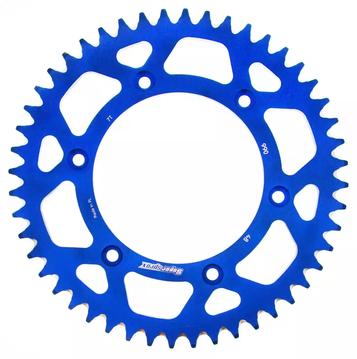Supersprox Alu Rear sprocket KTM/Husqv./Husab. Blue 51 - MC Bakdrev - 27-3-990-51-4 - 1