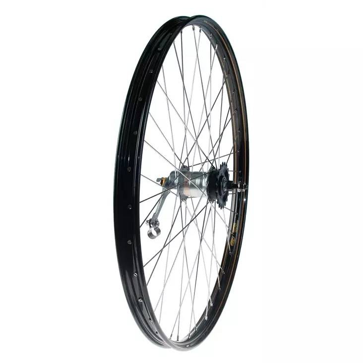 Bakhjul 26" 24-584, Shimano Nexus 3v, Rodi Westwood, svart - Fälgar bak 3 v - 59084 - 2