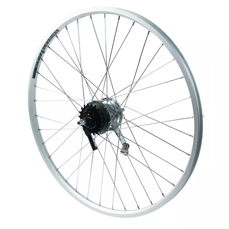 Bakhjul 28" 18-622 Shimano Nexus 7-vxl, Alex Ace 17, dubbelbottnad - Fälgar bak 7/8 v - 59054 - 2