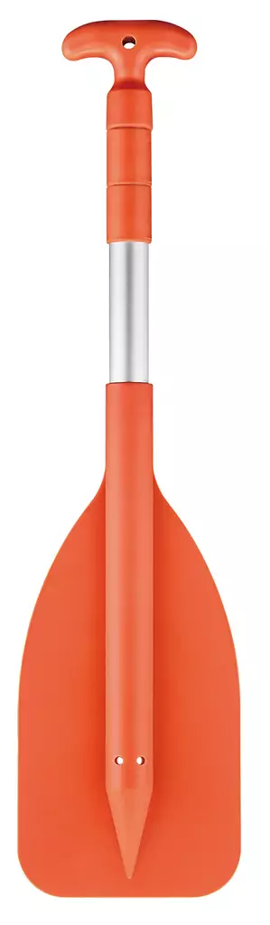 Båtshake + paddel orange 63-137cm aluminium - Åror, paddlar och båtshakar - 133-5-C50130O-54 - 1