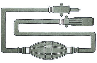 Osculati, bränsleslang+koppling (2st) Mercury - Bränsleslangar - M52-731-75 - 1