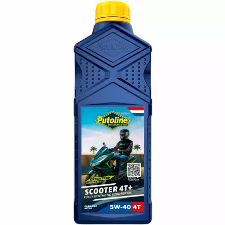 Putoline Ester Tech Scooter 4T+ 5W-40 Motorolja 1L - 4-T Motoroljor - 554-70645 - 1