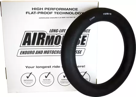 Airmousse Light Weight preformance 0,7 bar 140/80-18 - Motocross inneslangar och cellgummi - 348-101925 - 2