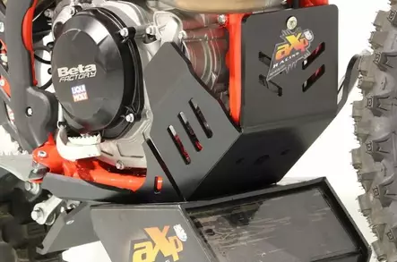 AXP Xtrem HDPE Skid Plate Black Beta 350RR-390RR-430RR-480RR-500RR 20 - Motocross hasplåt - 397-AX1555 - 1