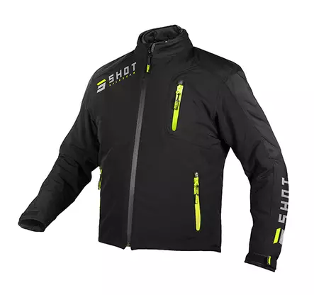 Shot Climatic endurojackor svart/neon gul - Endurojackor - 611-2295 - 1
