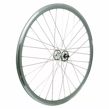 Framhjul 28" 15-622, Fixie, satin, mutter, 32h - Fälgar fram 28"/622 - 69085 - 1