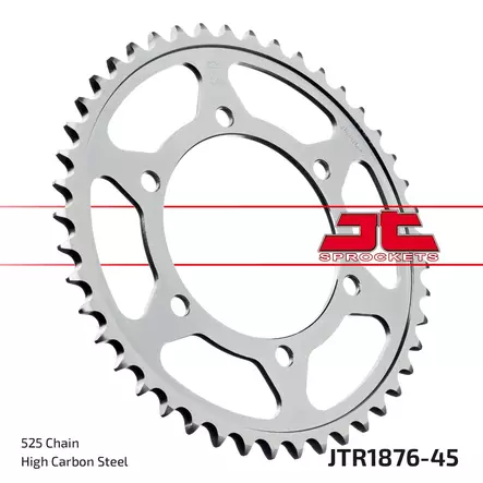JT Bakdrev JTR1876.45 - Motocross bakdrev - 274-R1876-45 - 1